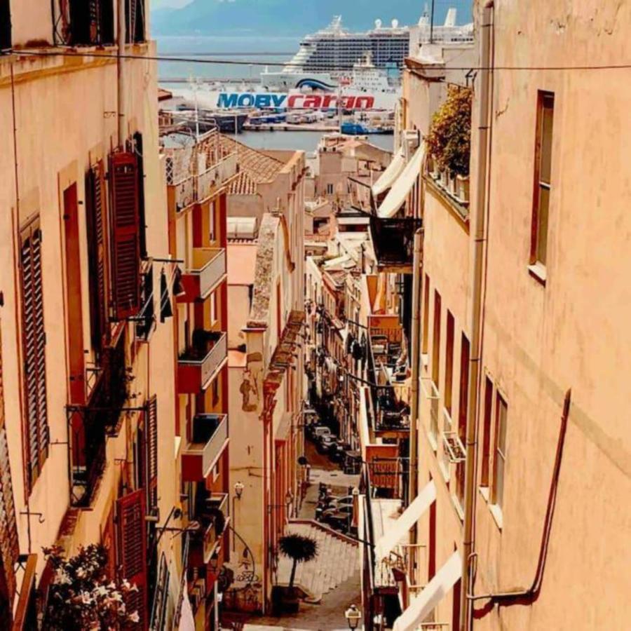 Panorama Di Mare Suite Via Cima Cagliari Centro Exterior photo